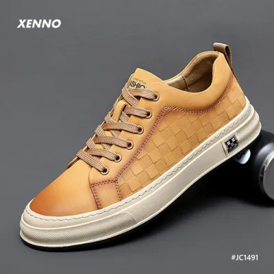 Genuine Leather British style Men’s Casual Shoes